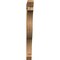 Ekena Millwork Funston Slat Smooth Bracket, Western Red Cedar, 3 1/2"W x 34"D x 38"H BKT04X34X38FST06SWR - alternate 2